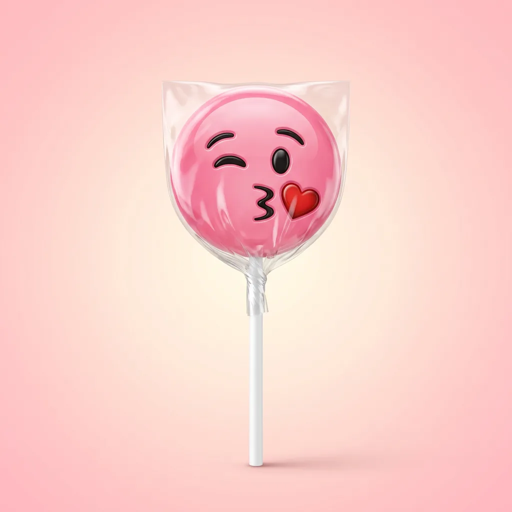Emoji Beso Corazón